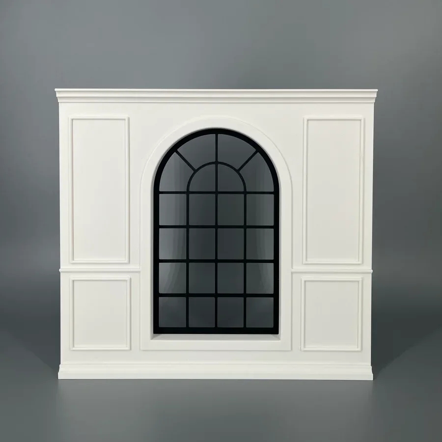 Arched Window Wall