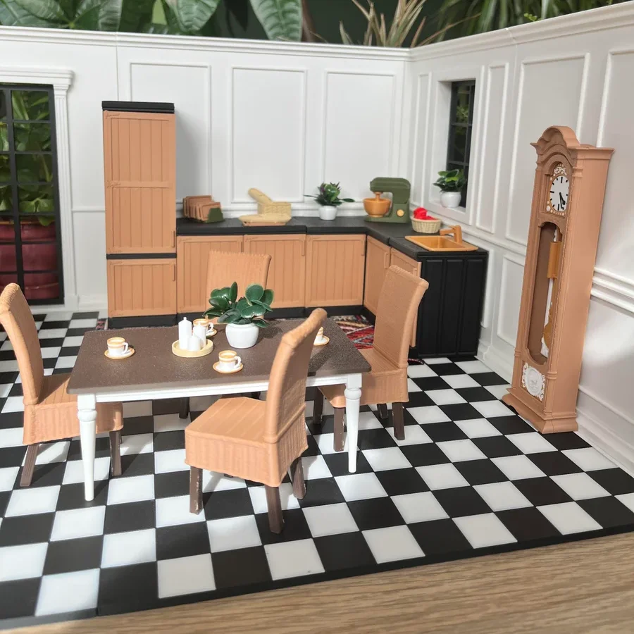 Kitchen Set 1:12 Scale