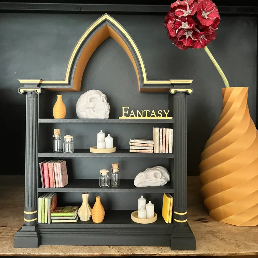 Dark Academia Gothic Library 1:6